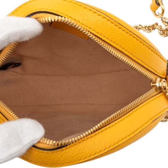 GUCCI Cream Leather Shoulder Bag - Picture 4 of 6